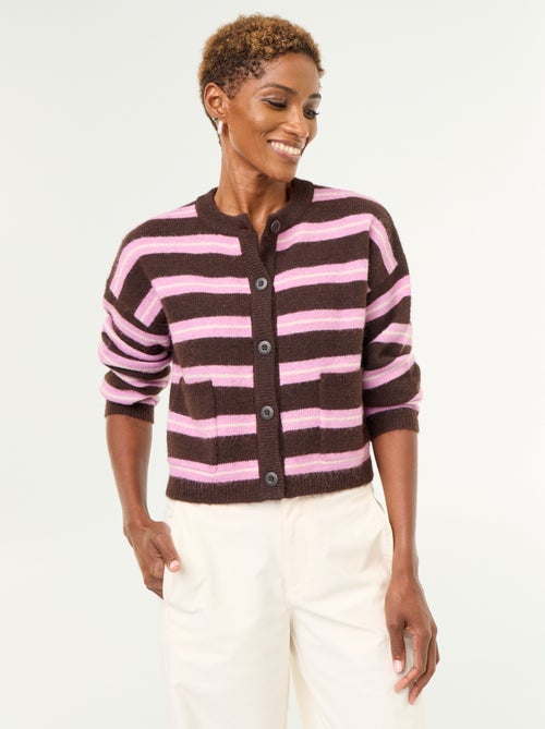 Gilet tricoté - Kiabi