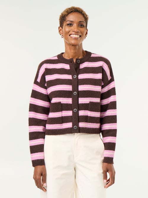 Gilet tricoté - Kiabi