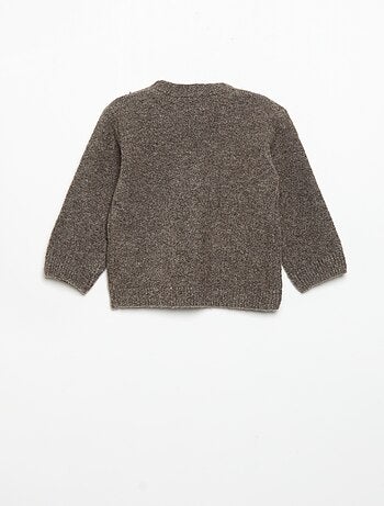 Gilet uni avec col en V