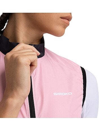 Gilet vélo coupe-vent femme cyclisme femme v1-w berthel
