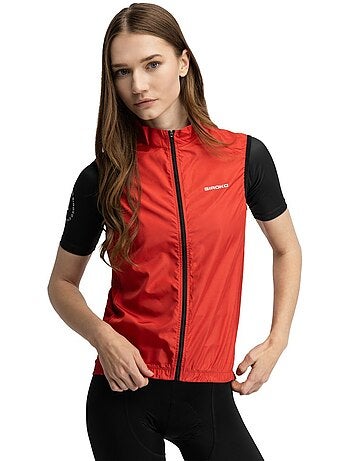 Gilet vélo coupe-vent femme cyclisme femme v1-w cordal