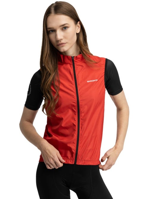 Gilet vélo coupe-vent femme cyclisme femme v1-w cordal - Kiabi