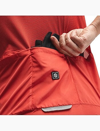 Gilet vélo coupe-vent homme cyclisme homme v1 cordal