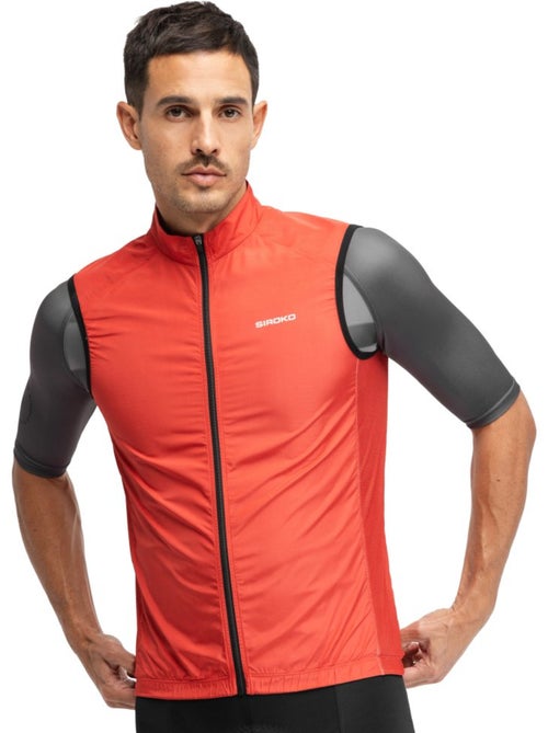 Gilet vélo coupe-vent homme cyclisme homme v1 cordal - Kiabi