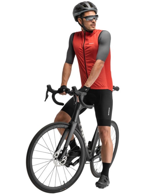 Gilet vélo coupe-vent homme cyclisme homme v1 cordal - Kiabi