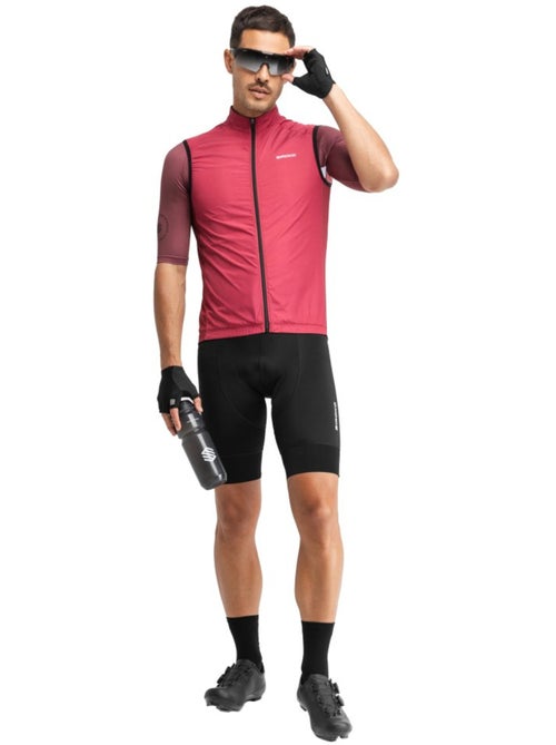 Gilet vélo coupe-vent homme cyclisme homme v1 hautacam - Kiabi