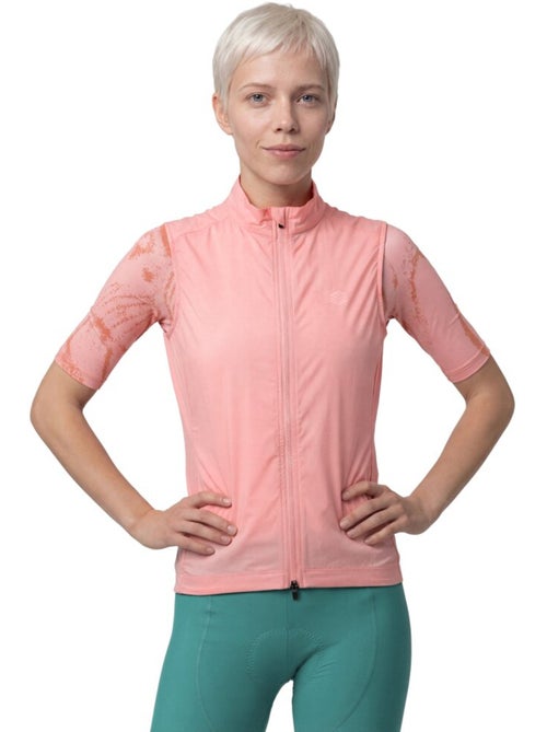 Gilet vélo coupe-vent ultraléger femme femme v2-w breeze - Kiabi