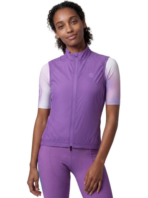 Gilet vélo coupe-vent ultraléger femme femme v2-w breeze - Kiabi