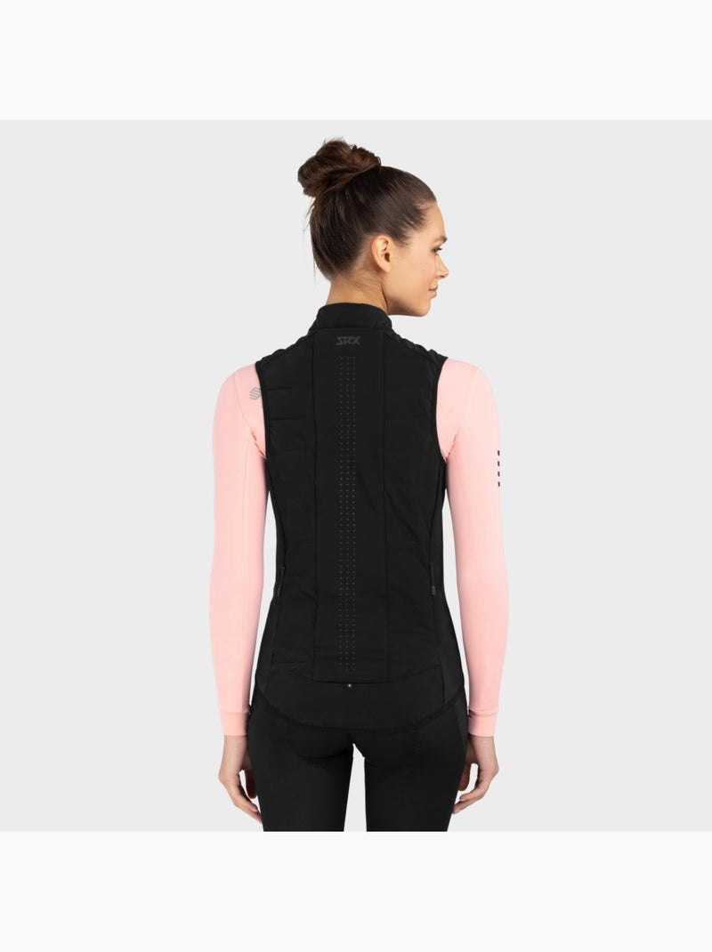 Gilet vélo thermique femme cyclisme femme srx ultra warm-w Noir - Kiabi