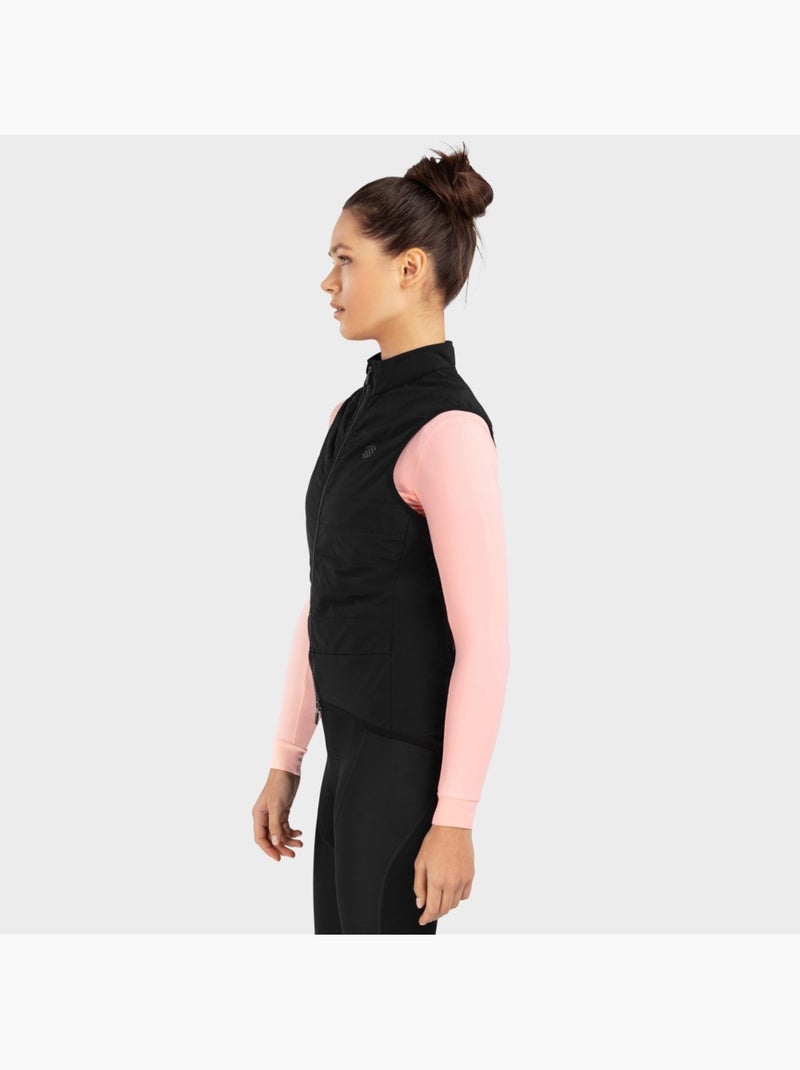 Gilet vélo thermique femme cyclisme femme srx ultra warm-w Noir - Kiabi