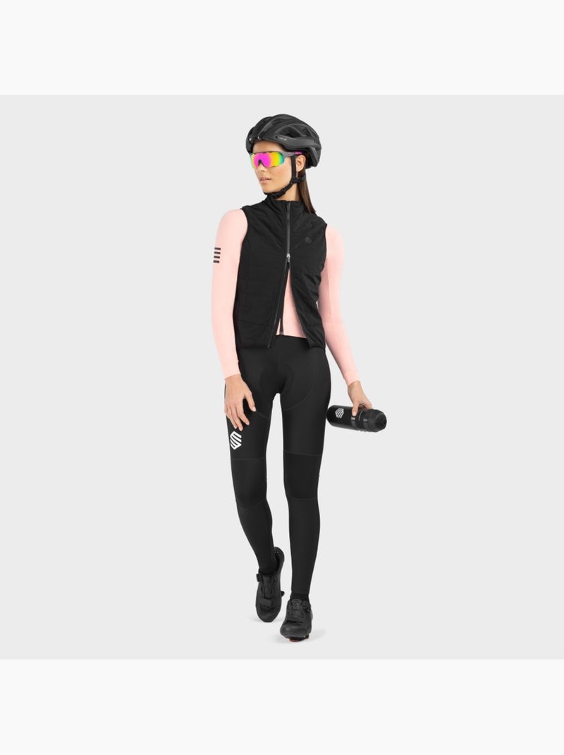 Gilet vélo thermique femme cyclisme femme srx ultra warm-w Noir - Kiabi