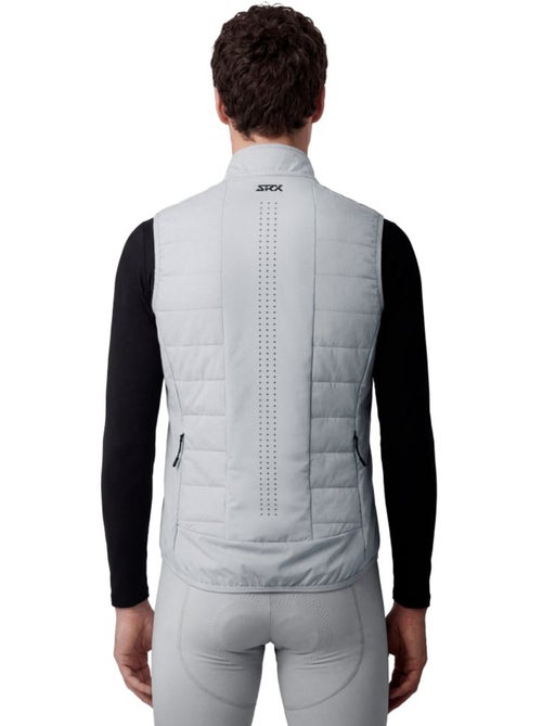 Gilet vélo thermique homme cyclisme homme srx ultra warm gray - Kiabi