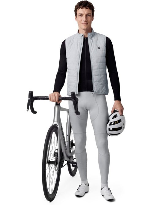 Gilet vélo thermique homme cyclisme homme srx ultra warm gray - Kiabi