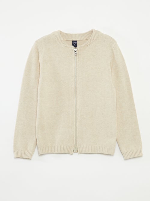 Gilet zippé - collection facile à enfiler - Kiabi