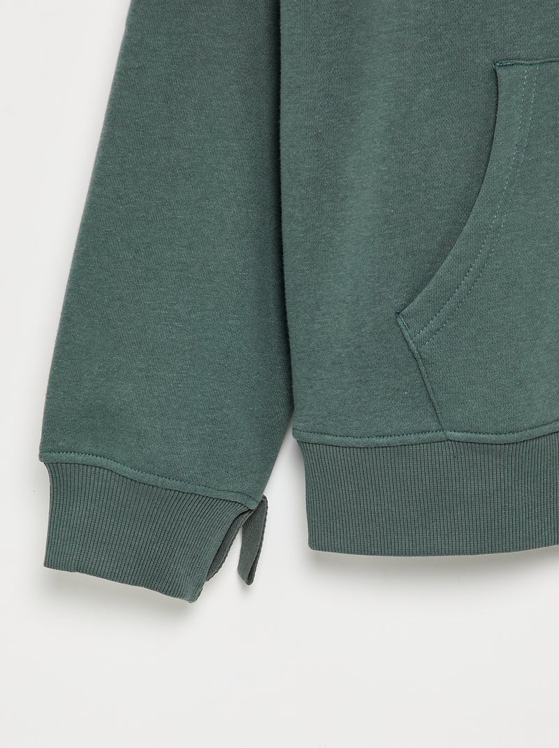 Gilet zippé - facile à enfiler Vert - Kiabi