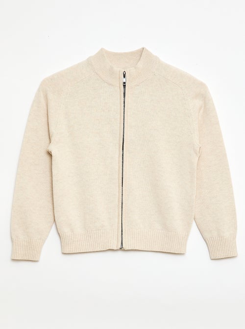 Gilet zippé à col montant - Kiabi Gilet zippé à col montant - Kiabi