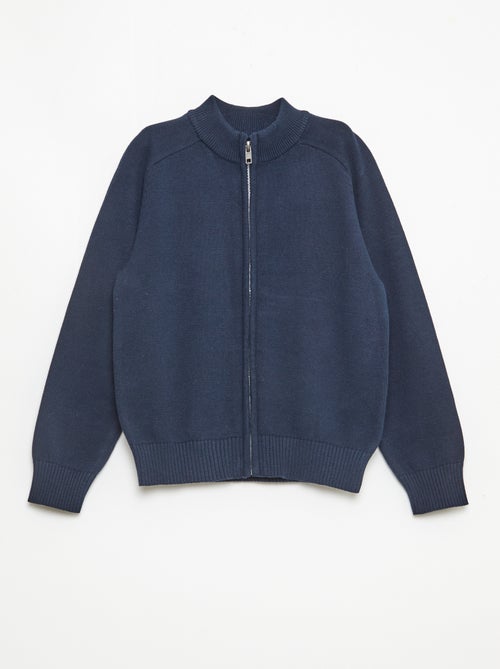 Gilet zippé à col montant - Kiabi Gilet zippé à col montant - Kiabi