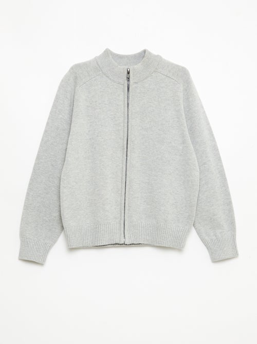 Gilet zippé à col montant - Kiabi Gilet zippé à col montant - Kiabi