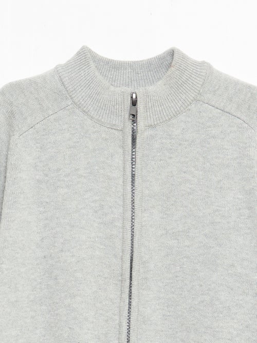 Gilet zippé à col montant - Kiabi Gilet zippé à col montant - Kiabi