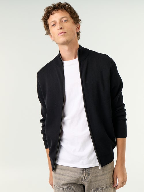 Gilet zippé à col montant - Kiabi Gilet zippé à col montant - Kiabi
