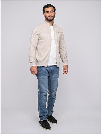 Gilet zippé amoulin