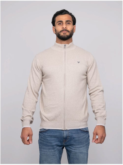Gilet zippé amoulin - Kiabi