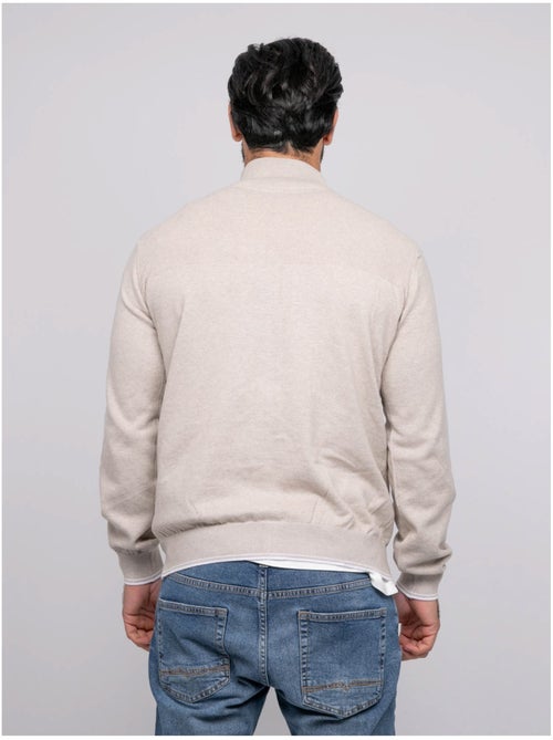 Gilet zippé amoulin - Kiabi