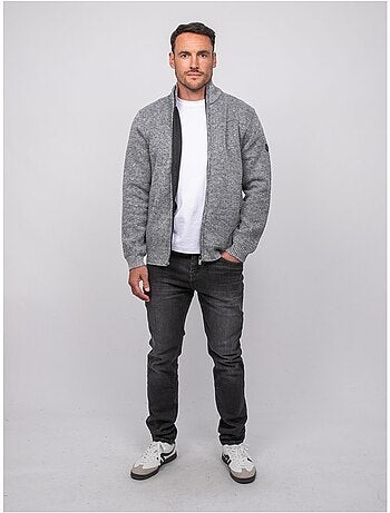 Gilet zippé col montant laporil
