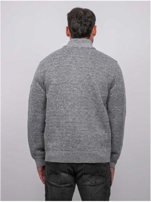Gilet zippé col montant laporil - Kiabi