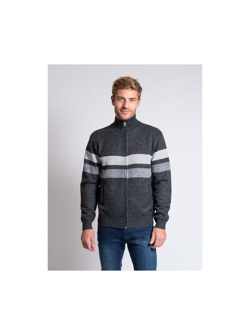 Gilet zippé col montant lodady - Kiabi