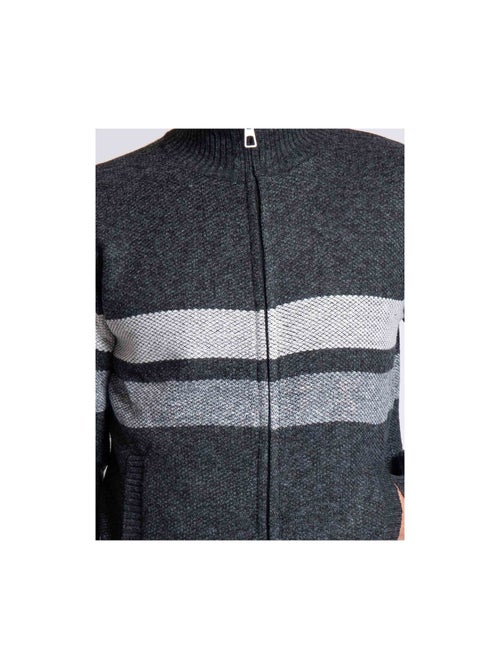 Gilet zippé col montant lodady - Kiabi