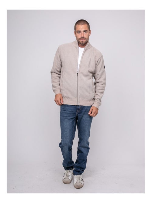 Gilet zippé col montant lygale - Kiabi Gilet zippé col montant lygale - Kiabi