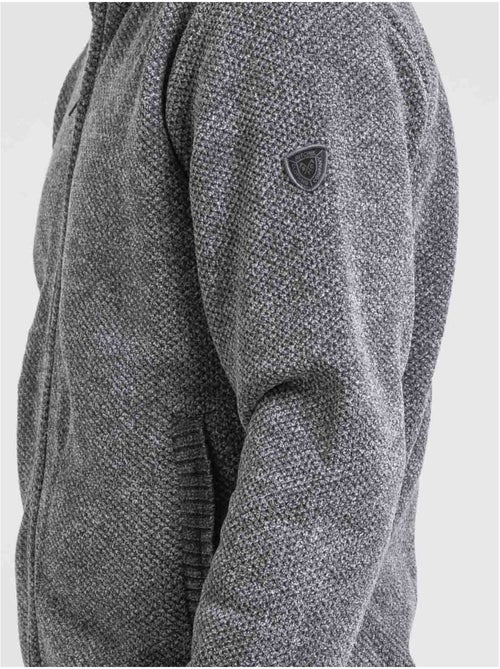 Gilet zippé col montant lygale - Kiabi