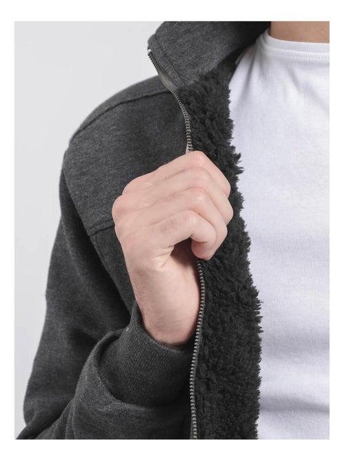 Gilet zippé col montant wilzoky - Kiabi