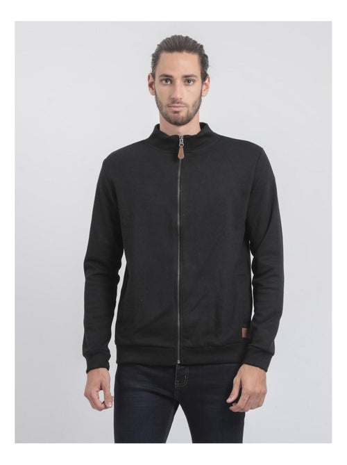 Gilet zippé col montant wits - Kiabi