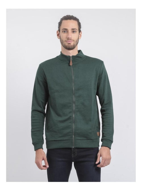 Gilet zippé col montant wits - Kiabi