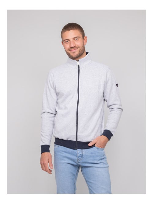 Gilet zippé coton wisland - Kiabi Gilet zippé coton wisland - Kiabi