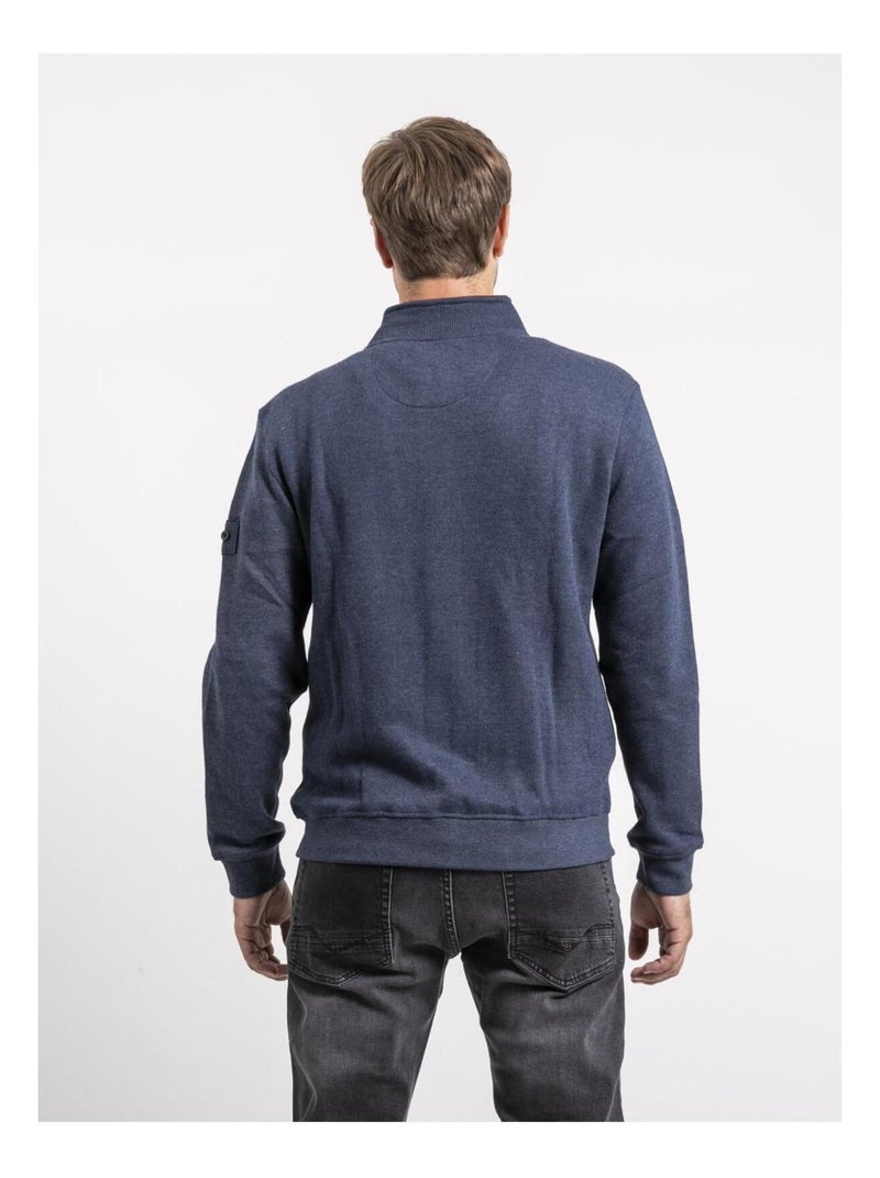 Gilet zippé wilfox Bleu marine - Kiabi