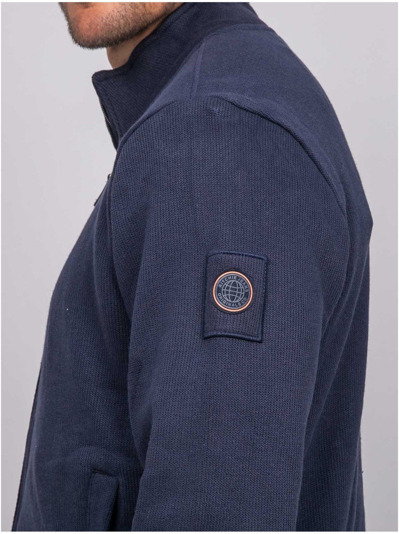 Gilet zippé wiropax Bleu marine - Kiabi