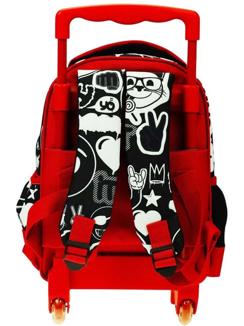 GIM Emoji 'Too Lit'-Rugzak op wieltjes voor kleuters van polyester - Kiabi GIM Emoji 'Too Lit'-Rugzak op wieltjes voor kleuters van polyester - Kiabi