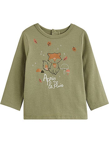 Ginkgo 2-pack baby t-shirts met lange mouwen