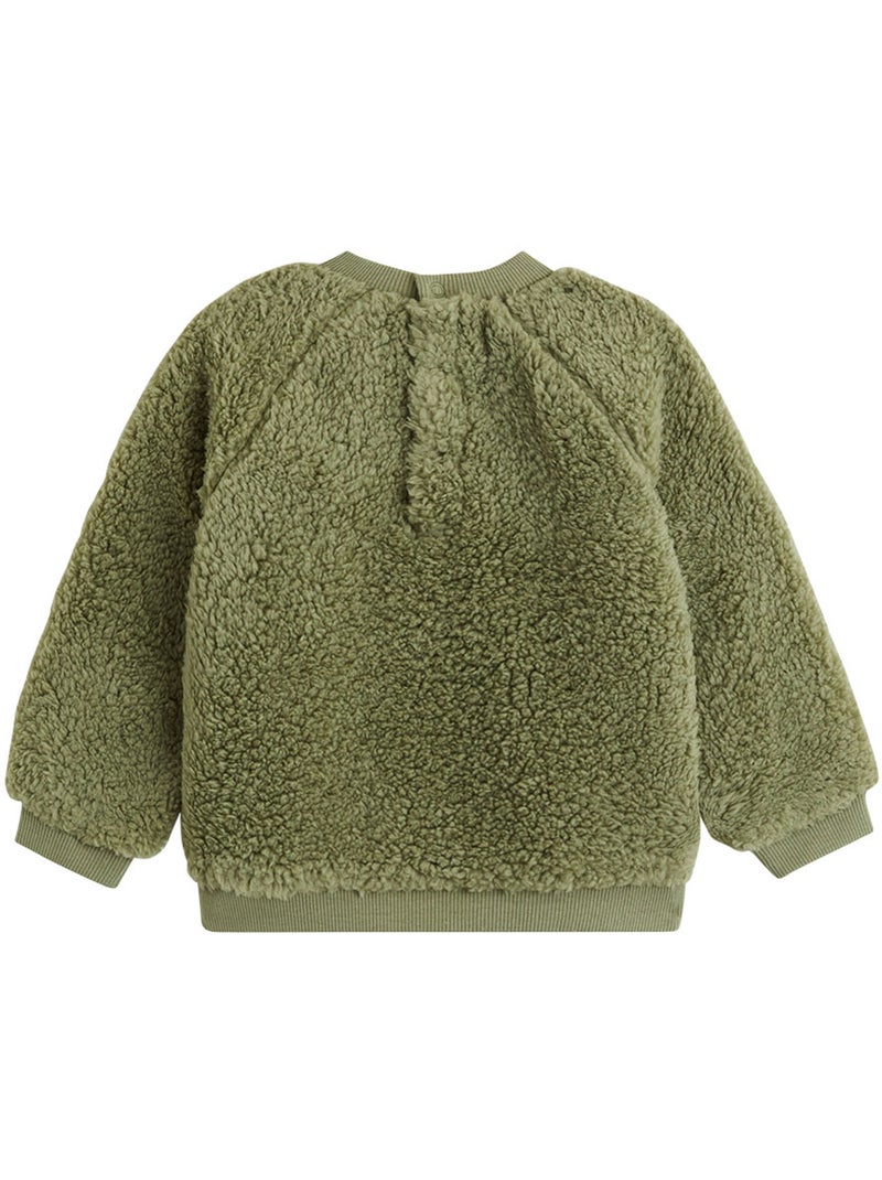 Ginkgo sherpa babytrui Groen - Kiabi