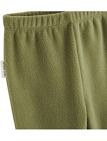 Ginkgo tweedelige fleece kinderpyjama
