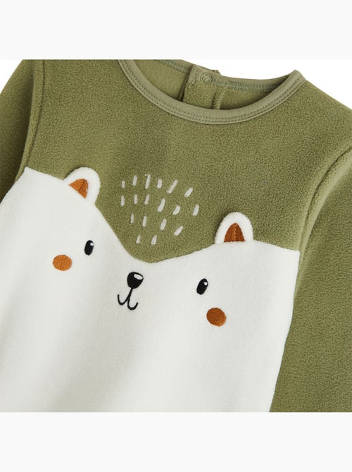 Ginkgo tweedelige fleece kinderpyjama - Kiabi Ginkgo tweedelige fleece kinderpyjama - Kiabi