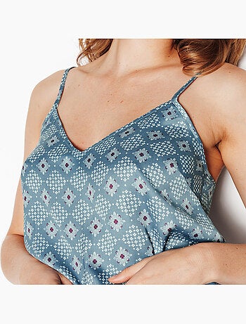 Girly topje multikleur paars