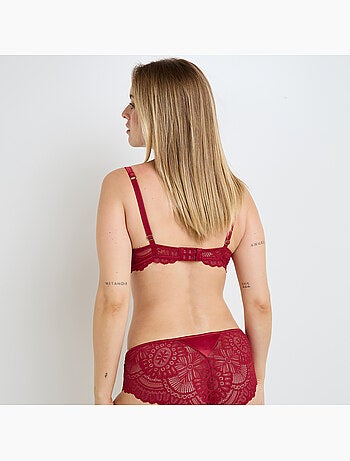 Gladys beha vormgevend push-up rood