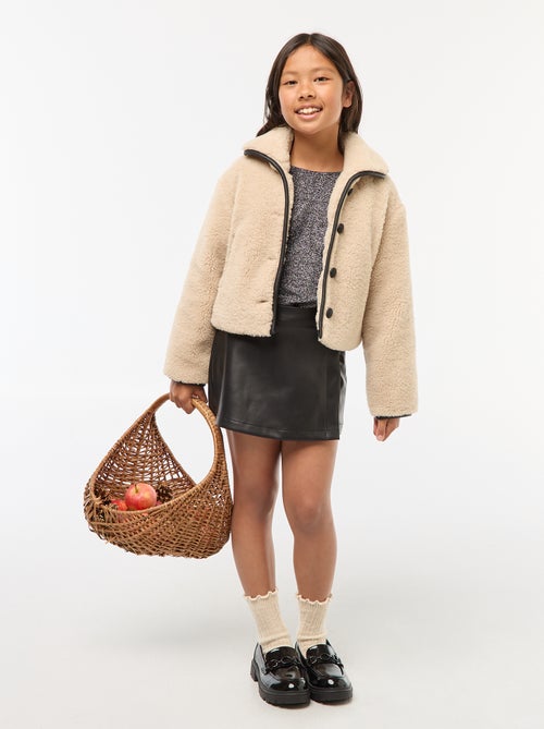 Glanzend T-shirt met lange mouwen - Kiabi