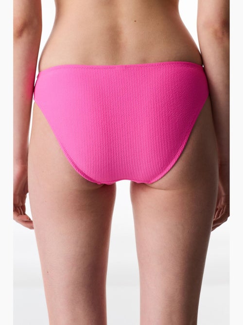 Glanzende nena bikinislip met structuur en middelhoge taille penti - Kiabi Glanzende nena bikinislip met structuur en middelhoge taille penti - Kiabi