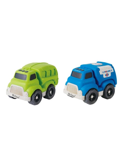 Glijdende auto's - set vrachtvoertuigen 18*11*13cm (2 pieces) - Kiabi Glijdende auto's - set vrachtvoertuigen 18*11*13cm (2 pieces) - Kiabi