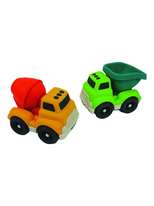 Glijdende auto's - set zwaar materieel voertuigen 18*11*13cm (2 pieces) - Kiabi Glijdende auto's - set zwaar materieel voertuigen 18*11*13cm (2 pieces) - Kiabi